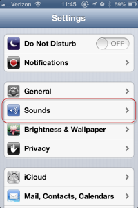 iOS Custom Vibration Alert - Step 1