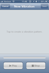 iOS Custom Vibration Alert - Step 5